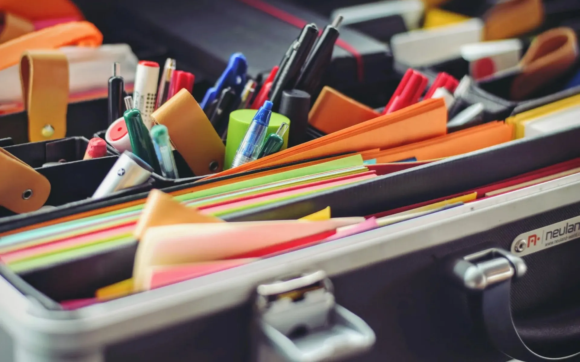 A photo of some files.